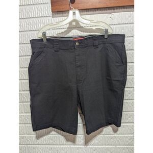 Coleman Men's Black Canvas Solid Mid-Rise Shorts Size 40 Waist NWT